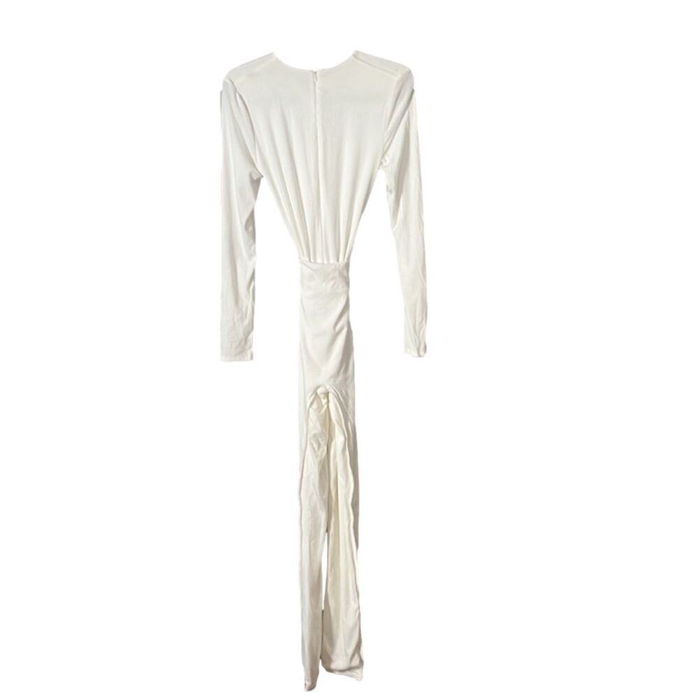 NAKED WALDRODE CROSSOVER RIBBED CUTOUT DETAIL JUMPSUIT‎ NWT SIZE L - Picture 3 of 7